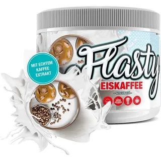 Sinob Flasty Geschmackspulver, 250 g Dose, Eiskaffee (vegan,