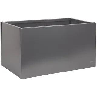 UNUS Pflanzkübel Pflanzgefäß rechteckig 80x40x40cm anthrazit wetterfest modern eckig rechteckig Blumenkübel Pflanzkasten für Garten Terrasse Balkon