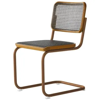 THONET S 32 V Freischwinger Edition Herkner Amber