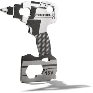 Festool Multitool Schlüsselanhänger 8 Funktionen silber/weiß/mehrfarbig