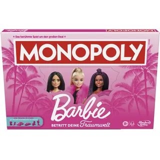 Hasbro Monopoly Barbie Edition deutsche Version