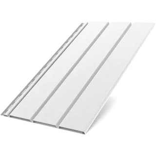 Kunststoffpaneele Weiß RAL 9010 PVC Paneele Wandpaneele Deckenpaneele Unterdachverkleidung (Farbmuster/Materialmuster)