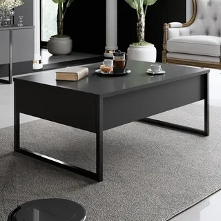 woody fashion Skye Decor Anthrazit Holz 90 x 40 cm