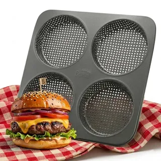 Birkmann Laib & Seele Burger Brötchenblech 28 x 28 cm