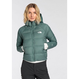 The North Face Daunenjacke W HYALITE DOWN HOODIE - EU (1-St) ATMUNGSAKTIV und WASSERABWEISEND grün