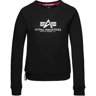 Alpha Industries New Basic Sweater Wmn Sweatshirt für Damen Black