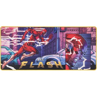 SUBSONIC DC Comics Flash Mauspad, rutschfest, XXL, 90 mm x 40 mm, offizielles Lizenzprodukt