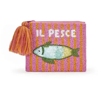 Codello Il Pesce Clutch Baumwolle Pink