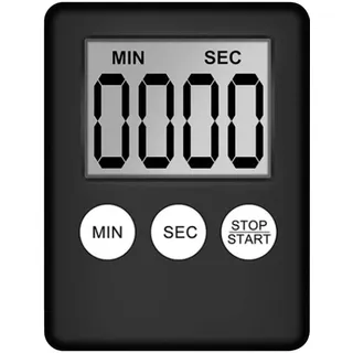 Huayeex 5 Stück Timer Magnetisch - Digitaler Küchentimer Magnetisch Stoppuhr Timer | Kurzzeitwecker Digital | Magnetisch Eieruhren, Ultradünner Kitchen Timer Zum Kochen, Backen, Studieren