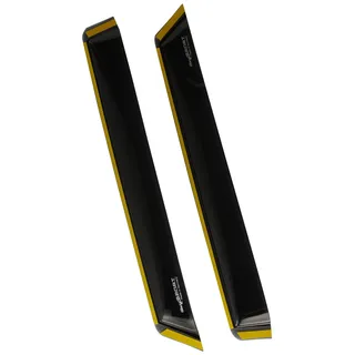 ClimAir Windabweiser Schwarz (Hinten) kompatibel mit Ford Mondeo station 2007-2014