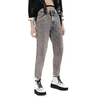 Diesel Straight-Jeans Diesel Alys 084TS Damen Jeans Straight blau|grau W28