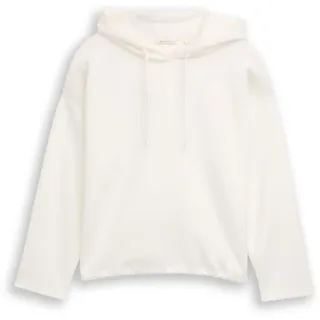 Tom Tailor Scuba Hoodie Weiß S