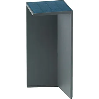 Sigor Solarleuchte Aluminium 34,0 cm inkl. Bewegungsmelder anthrazit