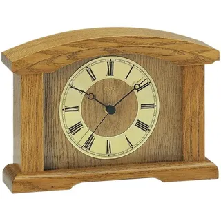 AMS Funktischuhr F5138/4 Made in Germany braun