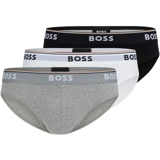 Boss Slip 3er Pack Schwarz / Weiß / Grau M