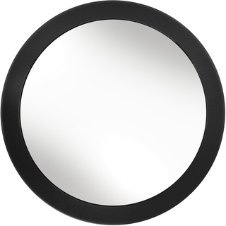 Kleine Wolke Styropor-/Glas Kosmetikspiegel, Black-Parent Modern schwarz, 40x30x10 cm, 4004478246560