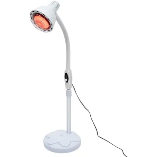 hongward Rotlichtlampe WäRmelampe 275w, Infrarotlampe Medizinisch Mit StäNder, 360 ° Drehen Einstellbare Temperatur Rotlichtlampe Therapie FüR Salon-Massage, Linderung Von Schmerzen