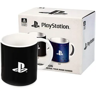 Playstation Mug Gaming Hitze Ändern 11oz Cup Kids & Adults Einheitsgröße