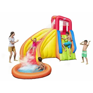 Riesen Wasserrutsche H2OGO!™ Wasserpark mit Dauergebläse 366x337x241cm