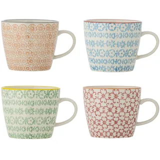 Bloomingville Becher 0,3 l Bunt 4 St.