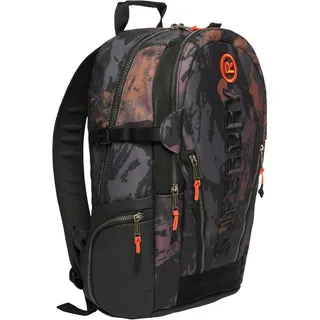 Superdry Damen Tarp Rucksack mit Stickerei Mountain Mesh Tarnmuster 1SIZE - 1SIZE