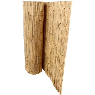 Schilfrohrmatte Beach 90 x 300cm Schichtschutzmatte für Balkon & Garten