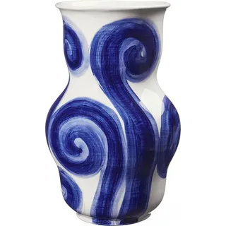 Tulle Vase 22,5 cm blau