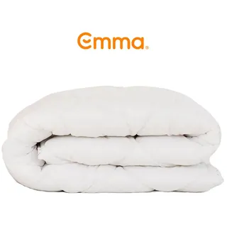 Emma Microfaserbettdecke Emma One Medium Decke, Gesteppte Decke für durchgehend gemütliche Nächte weiß 200 cm x 200 cm