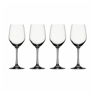 SPIEGELAU Gläser-Set Vino Grande Rotwein / Wasser 4er Set, Kristallglas weiß