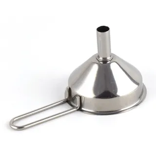 Generisch Schnapsflaschen Trichter - Trichter Küche Edelstahl | Trichter Für Die Küche Aus Metall | Edelstahl Trichter Zum Befüllen Von Flaschen | Trichter Mit Langem Griff | Aufhängbarer Öltrichter
