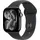 GPS 42mm Jet Black Aluminium Sport Band black S/M