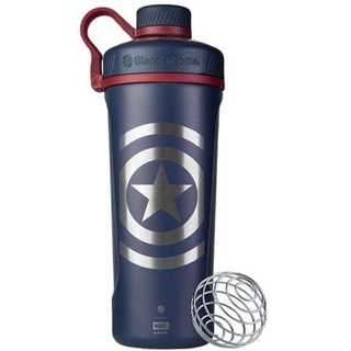 Blender Bottle Marvel - Radian Thermo Edelstahl, (26 oz) 770 ml, Captain America