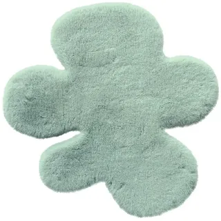 KJUT Kunstfell Fantasieform Bunny Puzzle , grün , Synthetische Fasern , Maße (cm): B: 70