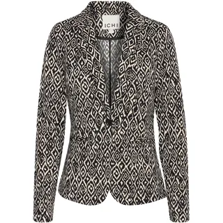 ICHI Kurzblazer IHKATE PRINT BL21 20121461 moderner Blazer in Bunt | Gr.: M