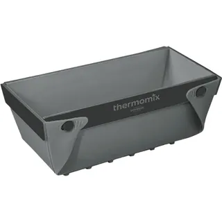 Vorwerk Thermomix Faltbare Silikon-Backform Varoma schwarz
