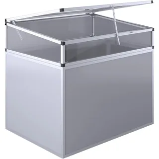 KGT Frühbeet-Aufsatz für Woody 130 Alu blank