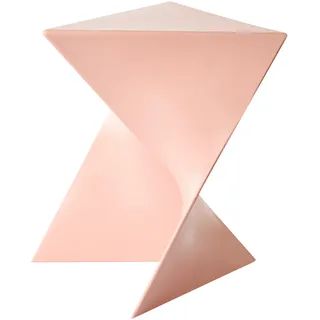Beliani Pecos Rosa Kunststoff 40 x 40 x 44 cm