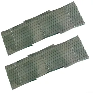 SPORTARC Ausziehbarer Gartenzaun, PVC-Kunststoff-Spalier, Rankgitter, Kletterpflanzenwand, 1,8 m x 30 cm (2 Stück)