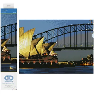 needleart world (hong kong) ltd. Diamond Painting Sydney bei Nacht Bastelset