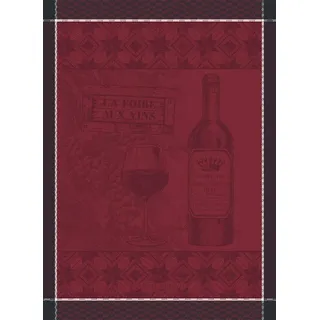 Garnier Thiebaut Geschirrtuecher Foire Aux Vins Bordeaux 56 X77Cm 100% Baumwolle