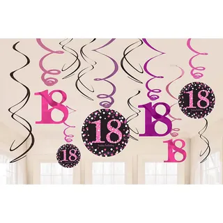 Amscan Luftballon 6 St. 27,5 cm Pink