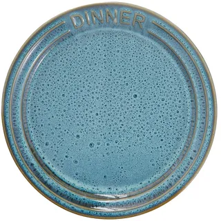 Butlers Dinnerteller, Blau, Keramik, 26x2.8x26 cm, Essen & Trinken, Geschirr, Teller, Speiseteller
