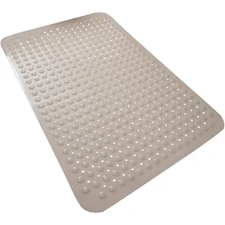 Hochwertige Silikon-fußmatte – Schuhbürstenmatte, Quadratisch – 68 X 40 Cm, Rutschfeste Oberfläche – Weiß/grün/braun – Eingangsmatte, Garage, Terrasse