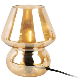 Leitmotiv Tischlampe Glass Vintage - Braun - Ø16cm