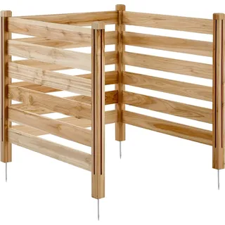 Vevor Sichtschutzzaun 91,4 x 91,4 cm Holz 3 St.