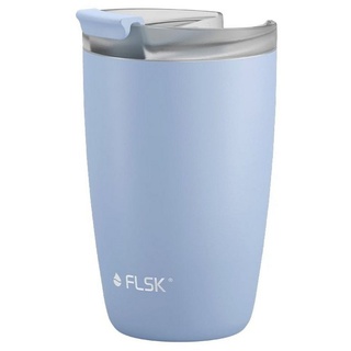 FLSK Thermobecher Cup Sky, Edelstahl blau