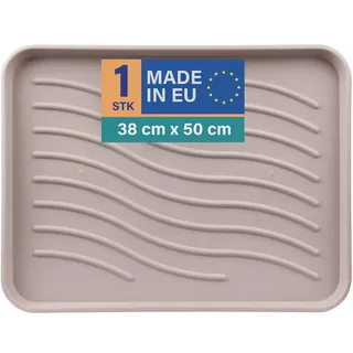 BestLivings Schuhabtropfschale 38 x 50 cm Beige