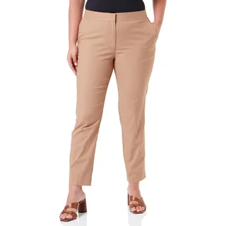 GANT Damen D1. Slim Cigarette Slack Klassische Hose, Warm Khaki, 44W EU - 44
