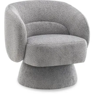 Habitat et Jardin Sessel franklin Textil 75 x 75 x 74 cm Grau