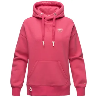 NAVAHOO Damen Kapuzensweatshirt Stylischer Damen Hoodie im Oversize-Look Goldfee